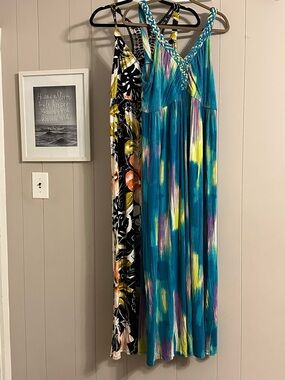 Lane Bryant Maxi Dresses size 14/16 GUC